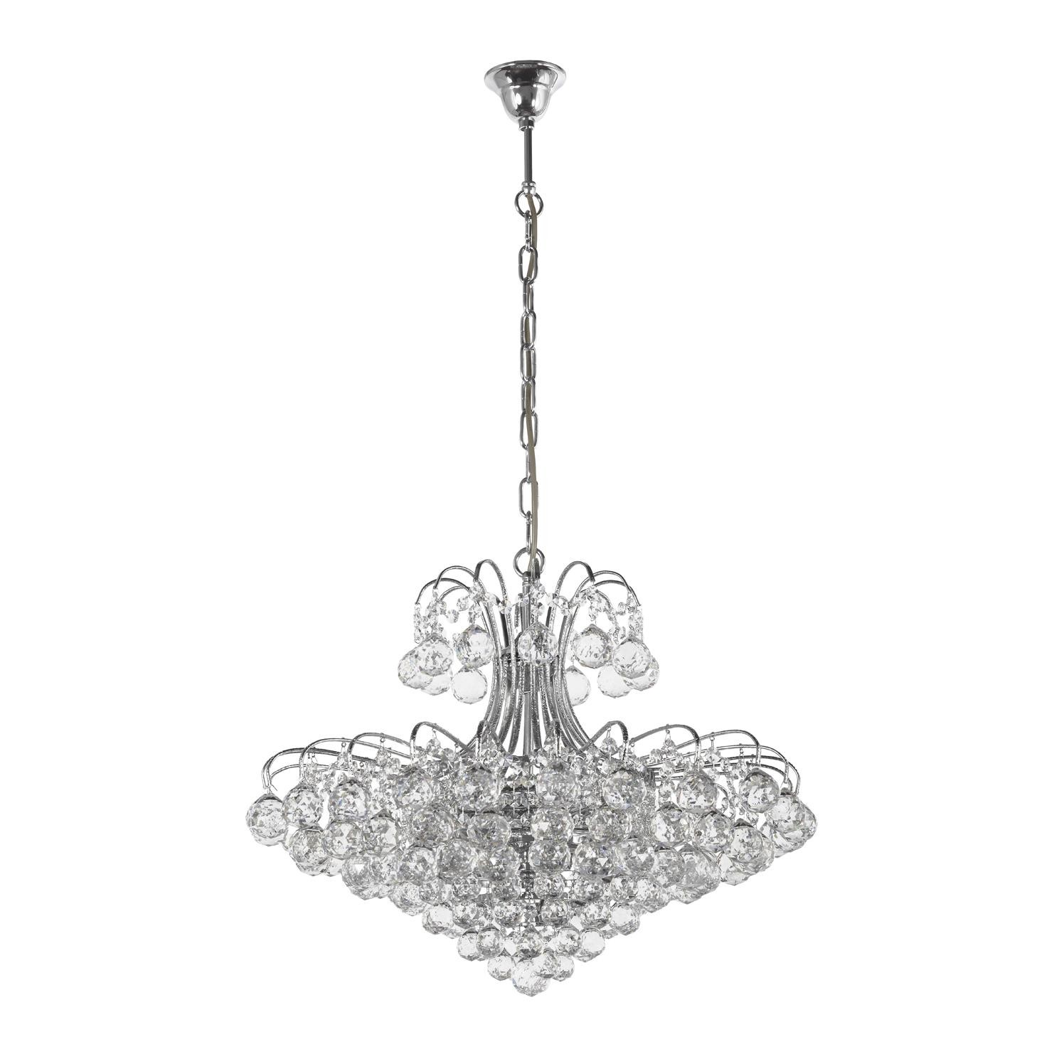 Подвесная хрустальная люстра Loano Arti Lampadari Loano E 1.5.57.100 N