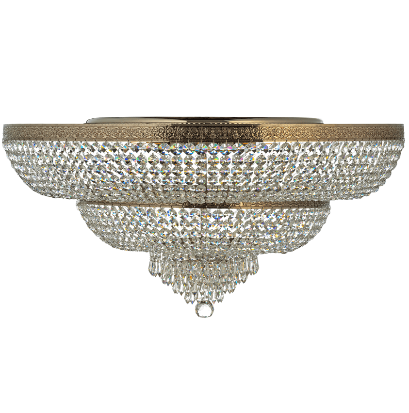 Потолочная хрустальная люстра Arti Lampadari Santa Santa E 1.8.80.600 GB