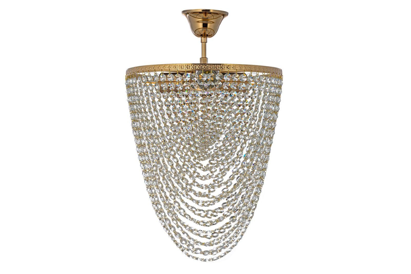 Потолочная хрустальная люстра Arti Lampadari Stella Stella E 1.3.30.504 G