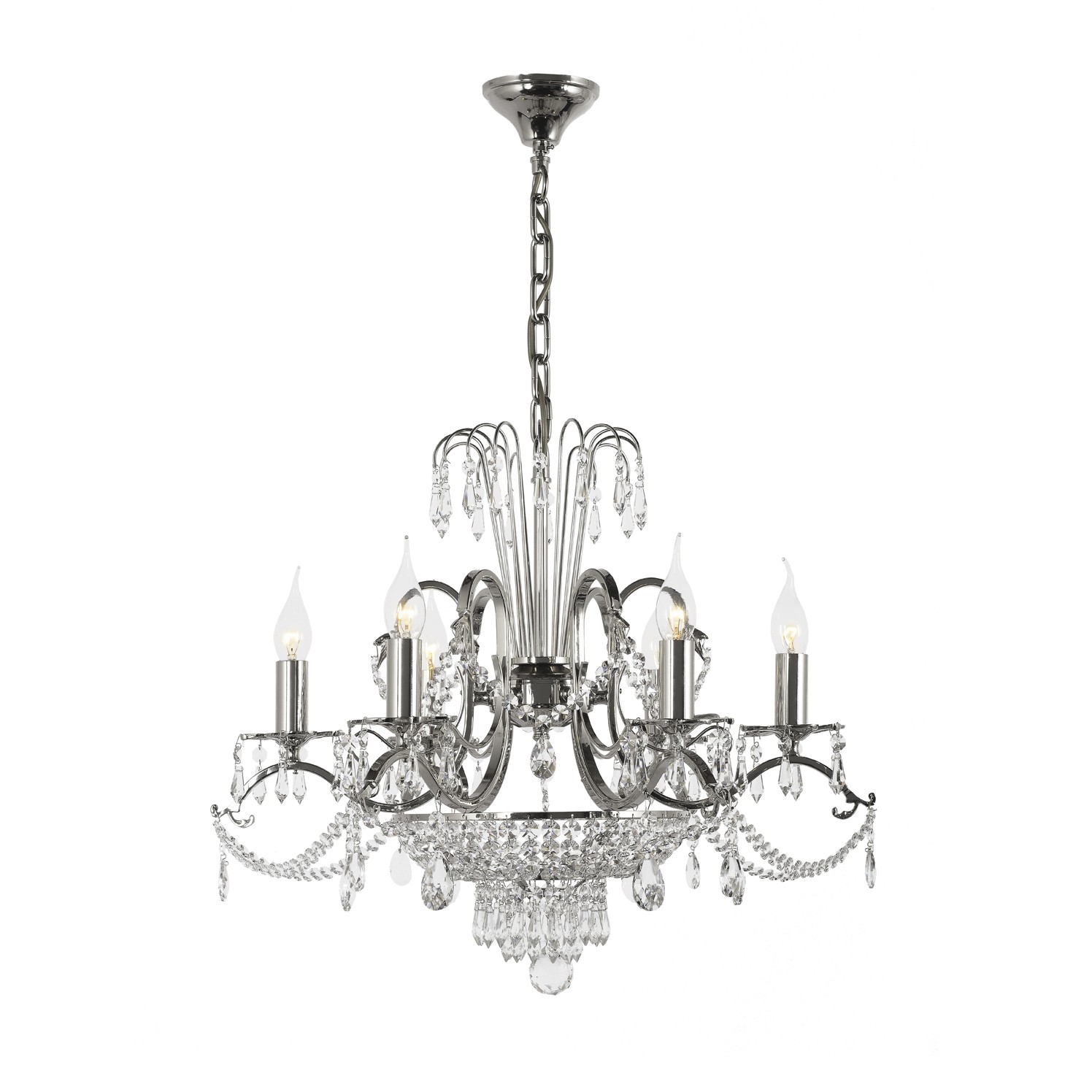 Подвесная люстра Dio D'Arte Alessandria Alessandria E 1.1.6.600 N