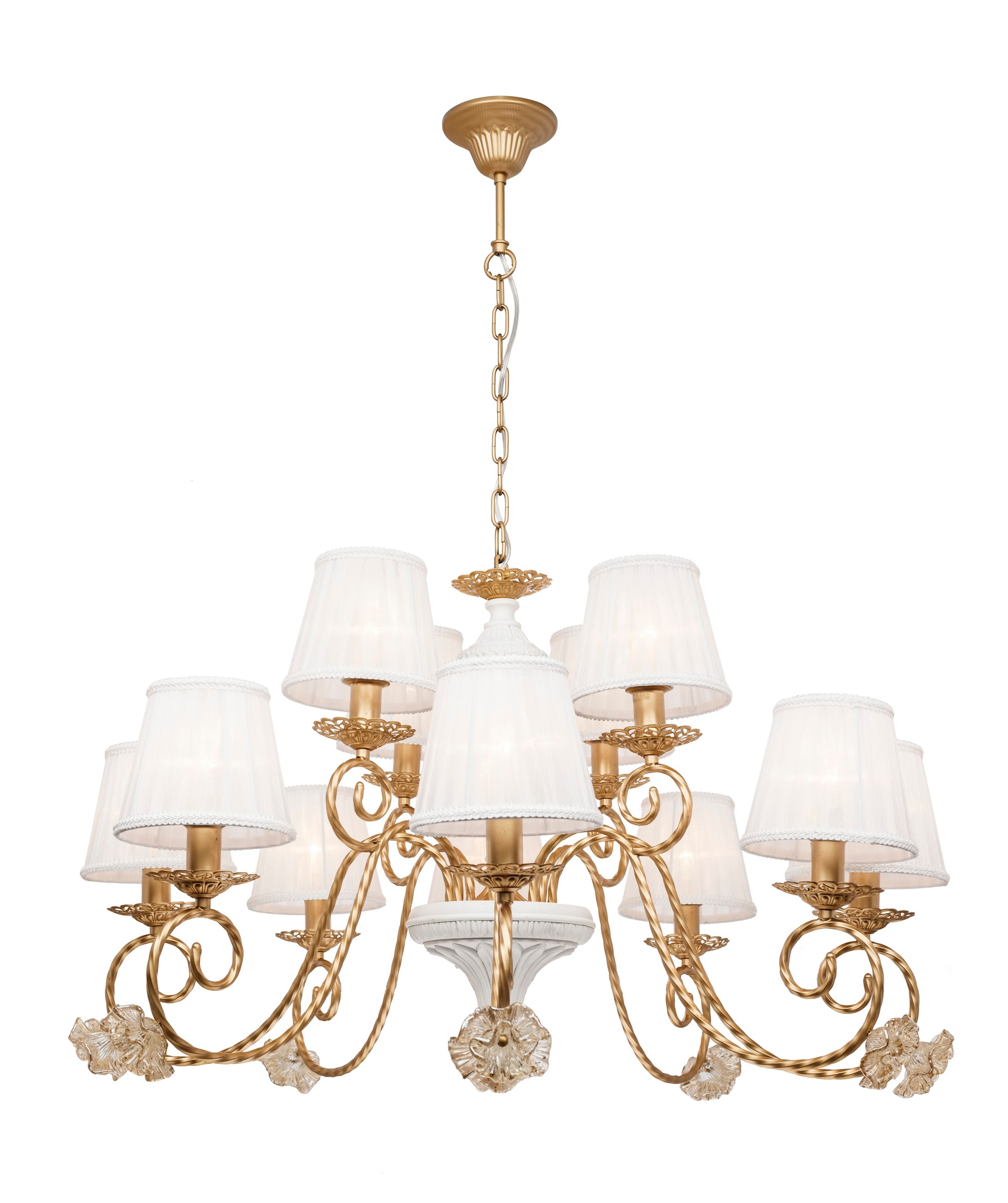 Люстра многоярусная Benedict 736.53.12 SilverLight