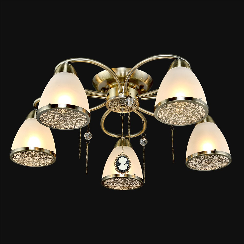 Потолочная люстра Максисвет 8602 1-8602-5-AB E14