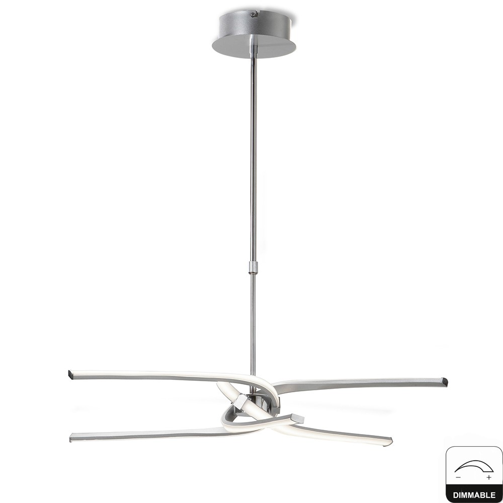 Люстра на штанге Mantra Knot Led 4992