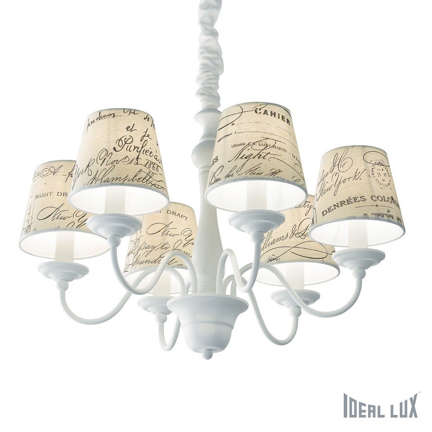 Подвесная люстра Ideal Lux Coffee COFFEE SP6