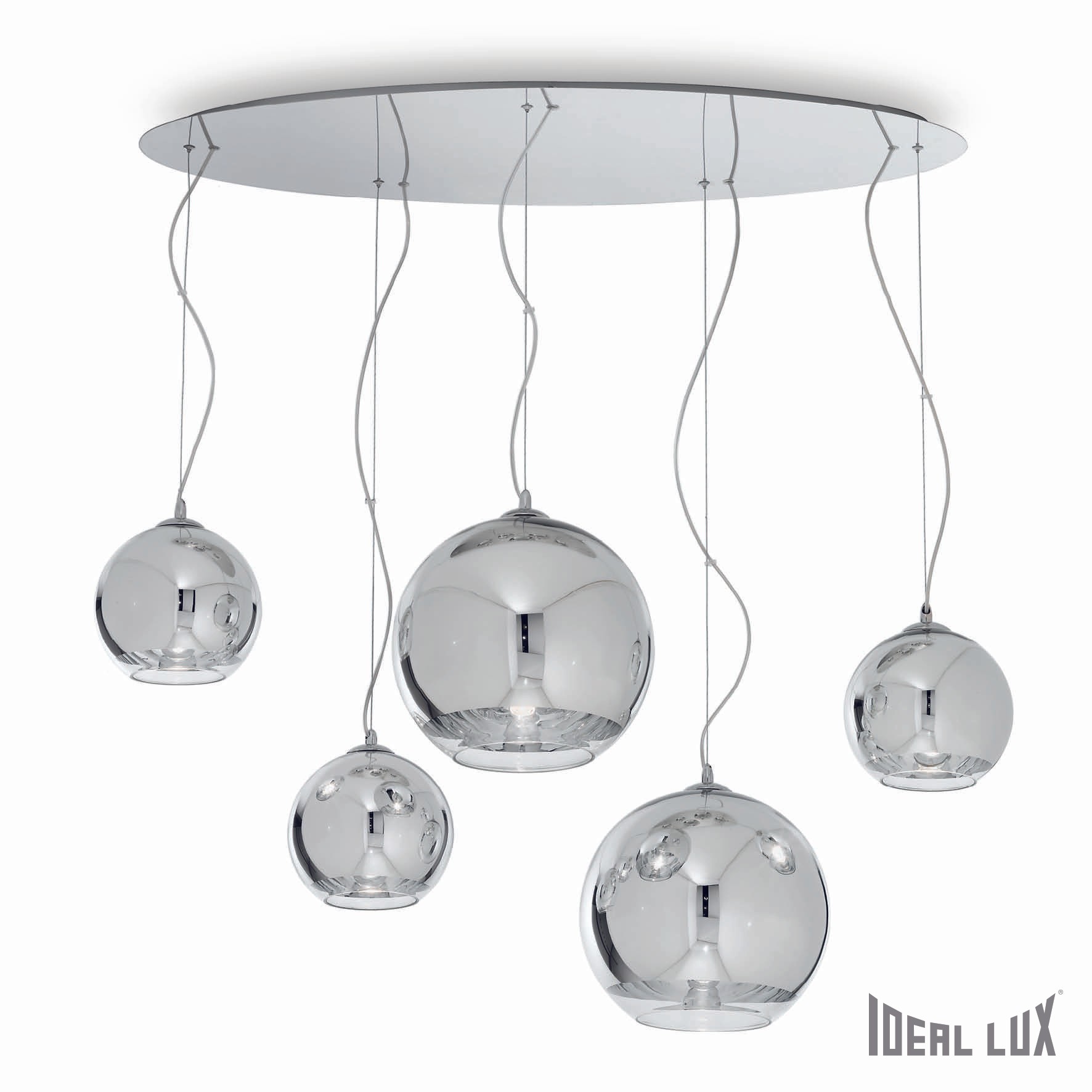 Светильник подвесной Ideal Lux Discovery DISCOVERY CROMO SP5