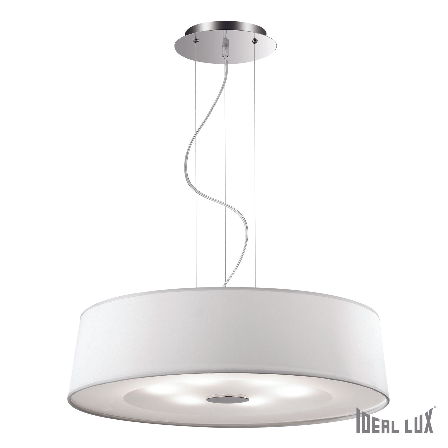 Светильник подвесной Ideal Lux Hilton HILTON SP6 ROUND BIANCO