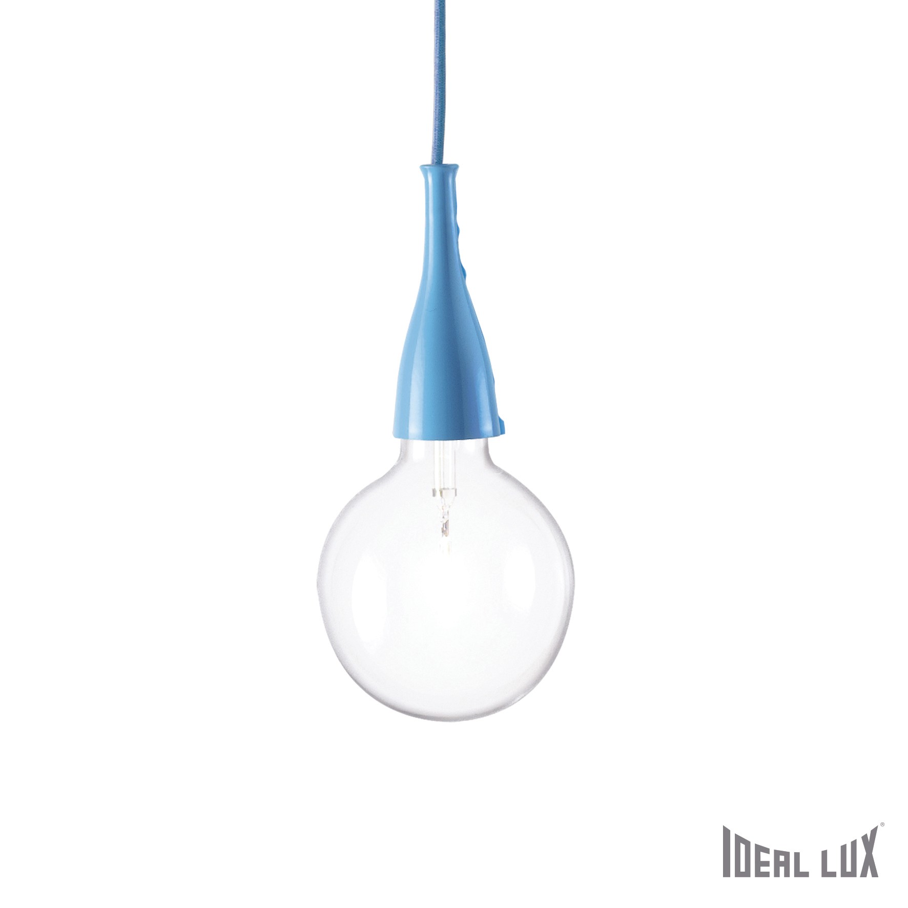 Светильник подвесной Ideal Lux Minimal MINIMAL SP1 AZZURRO