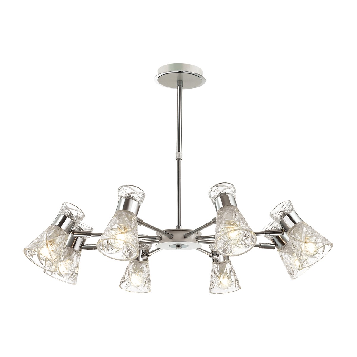 Люстра на штанге Lumion Samuria 3530/8C