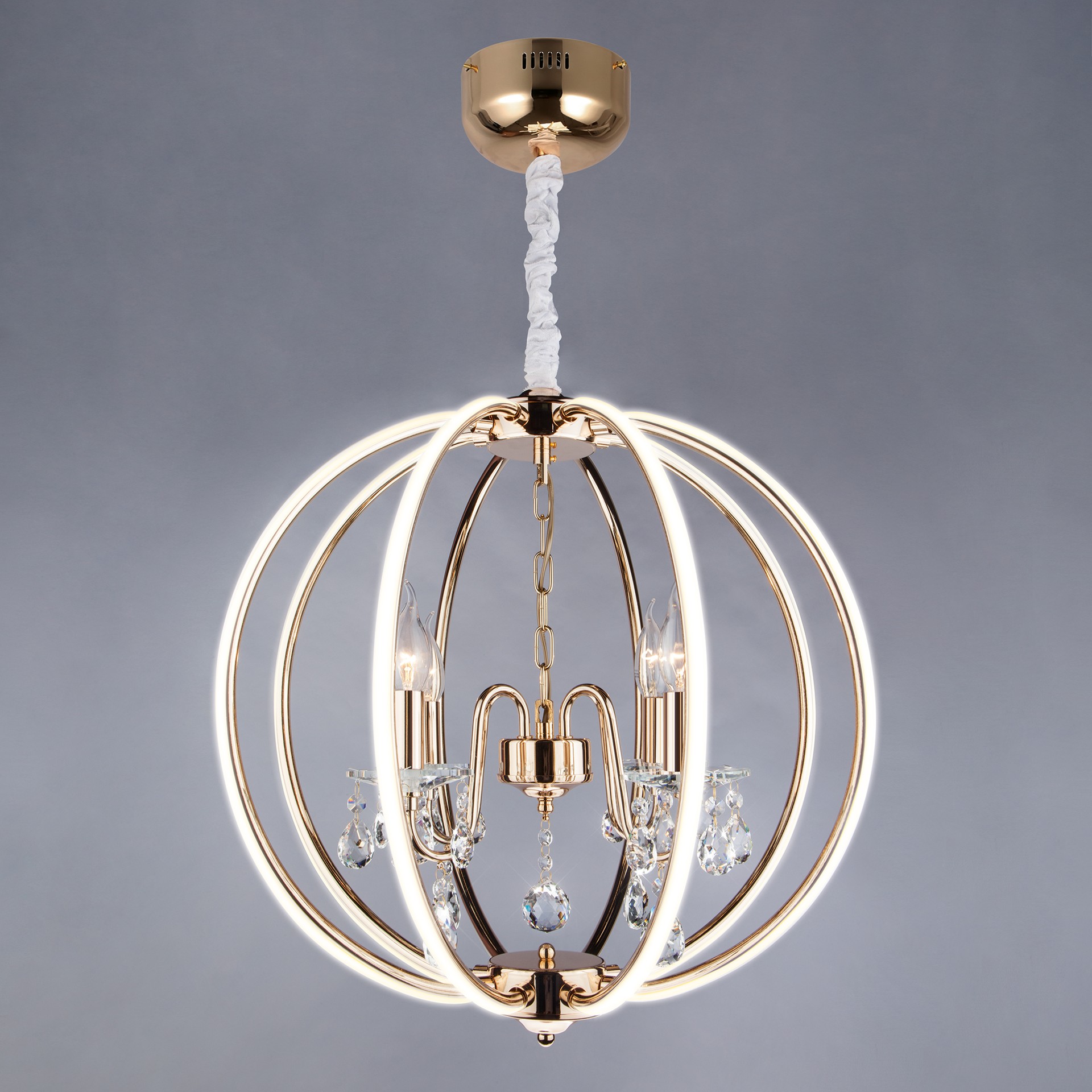 Подвесная светодиодная люстра Atlas Bogates 418/8 Strotskis