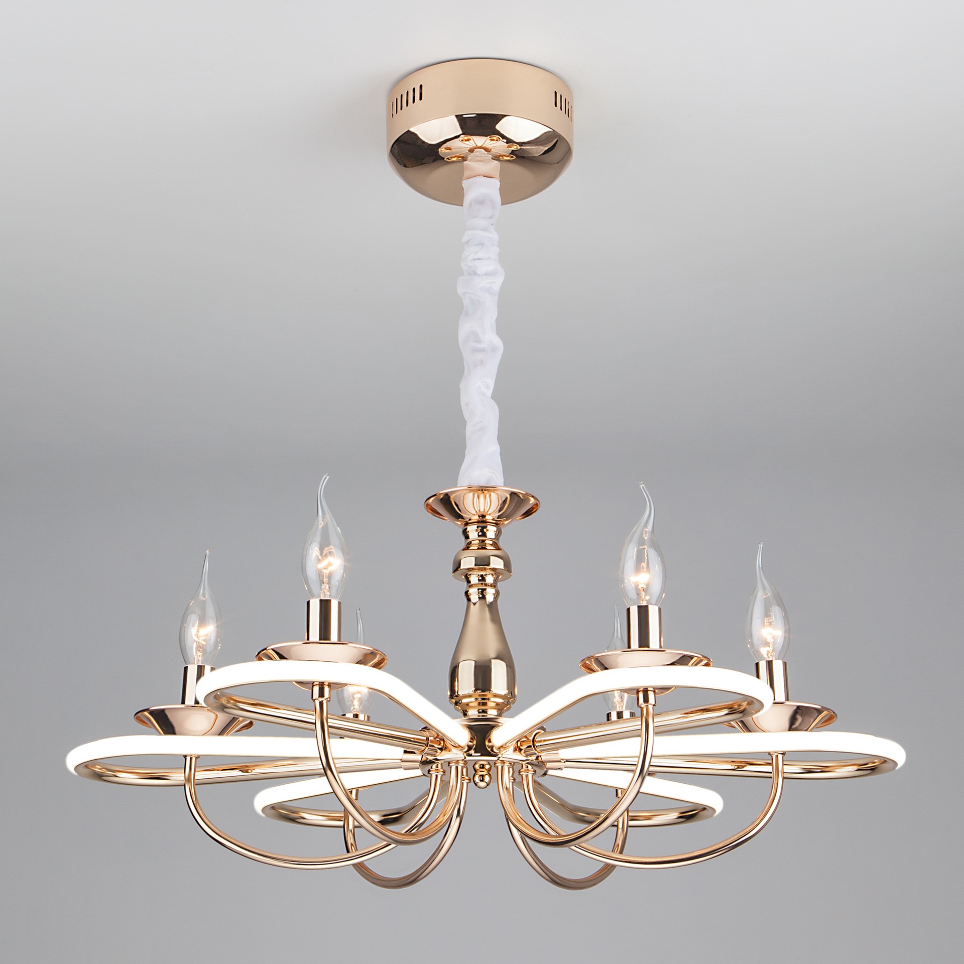 Подвесная светодиодная люстра Phobos Bogates 421/6