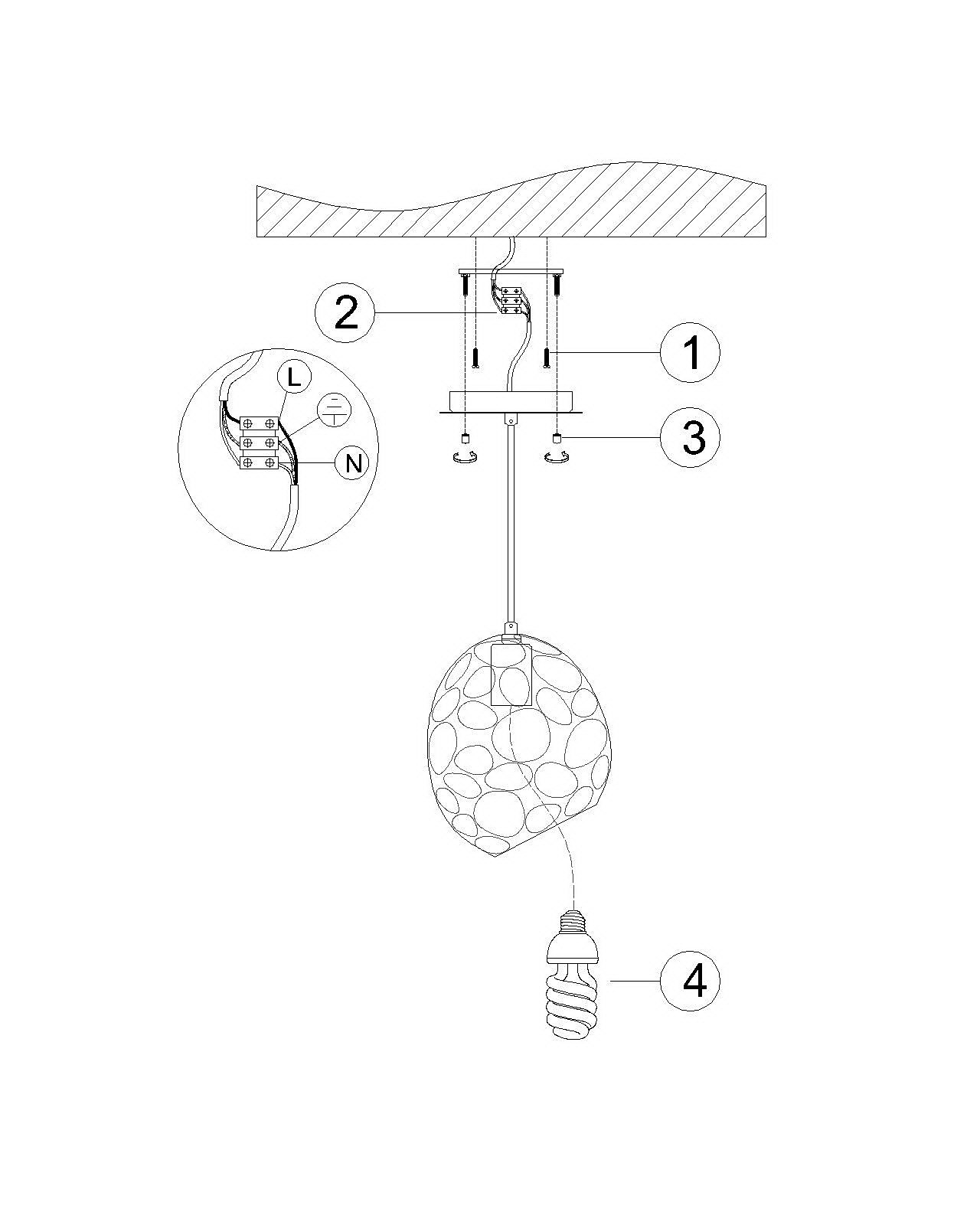 Светильник подвесной Favourite Gittus 2011-1P