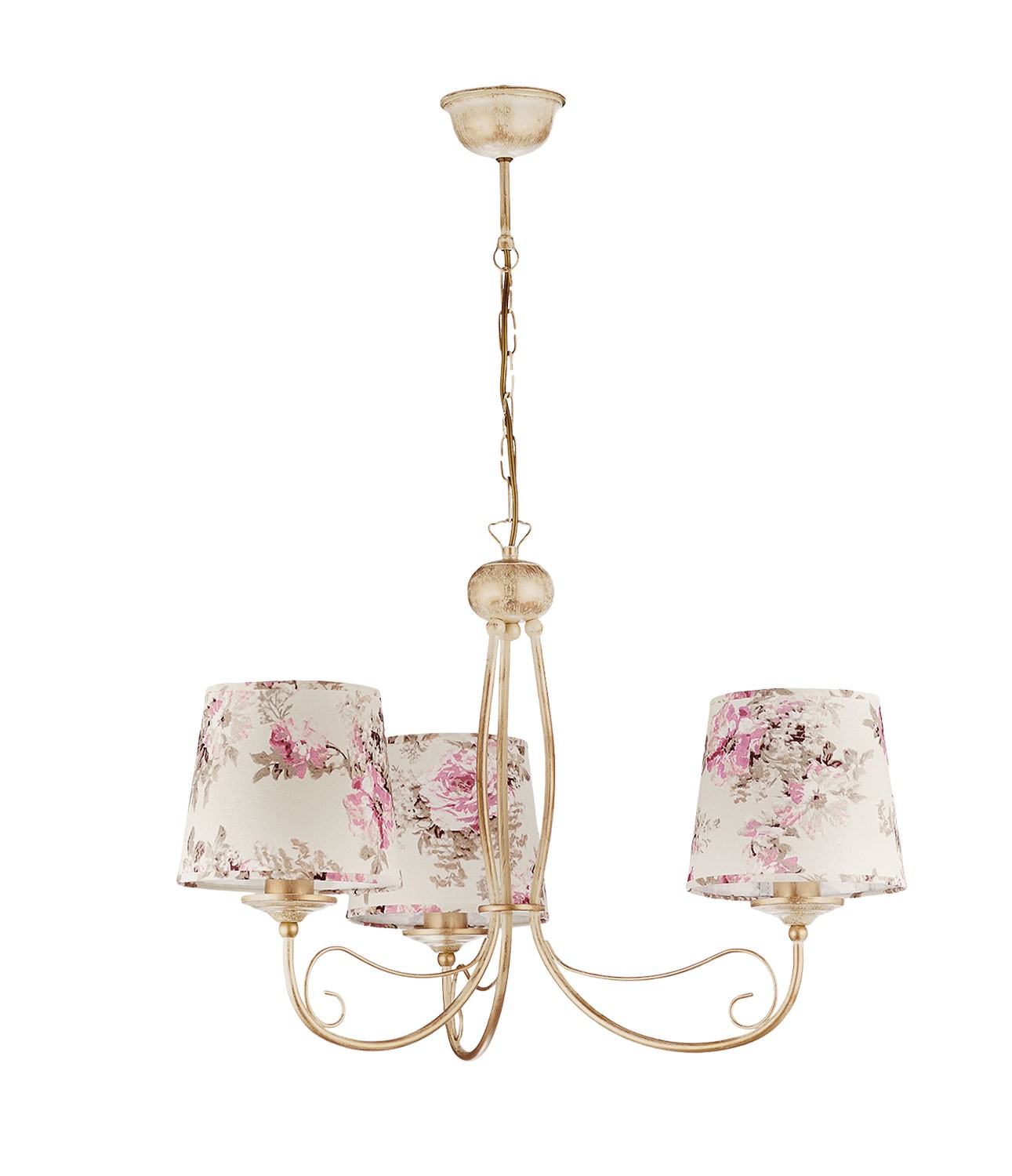 Люстра подвесная с цветочками Sara 1283 SA 3 ec Jupiter