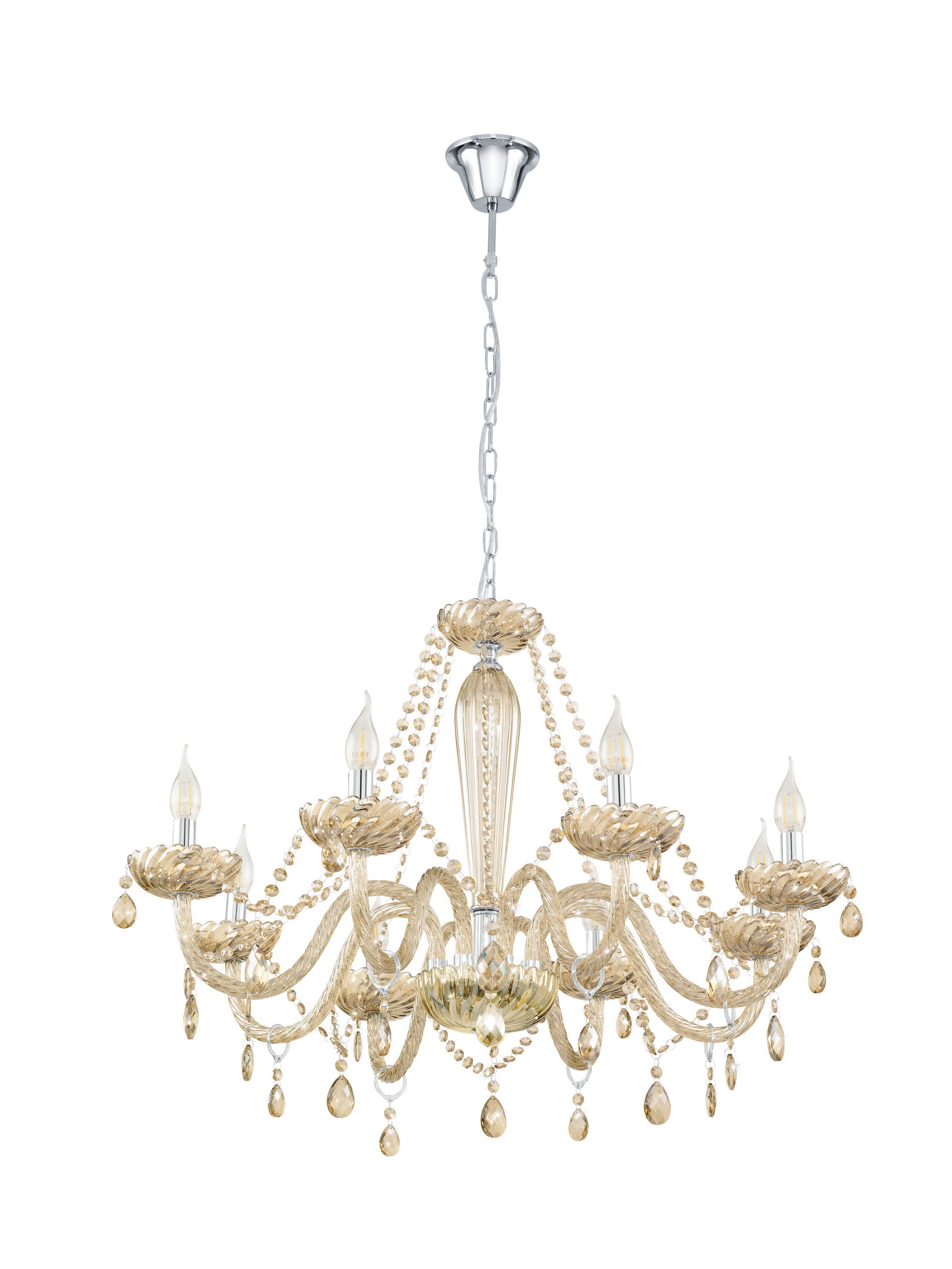 Подвесная люстра Eglo Basilano 39093