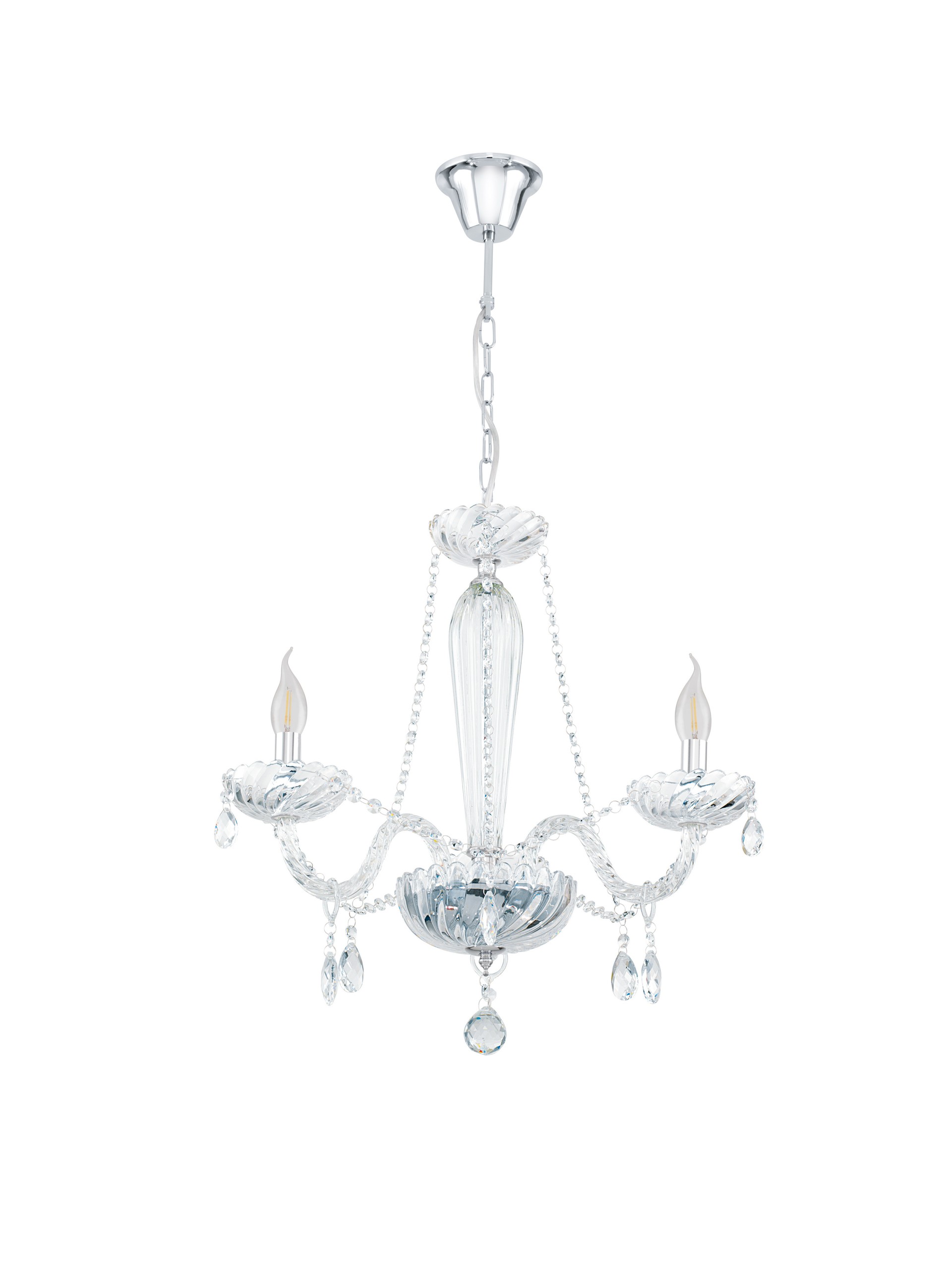 Подвесная хрустальная люстра Basilano Eglo 39098