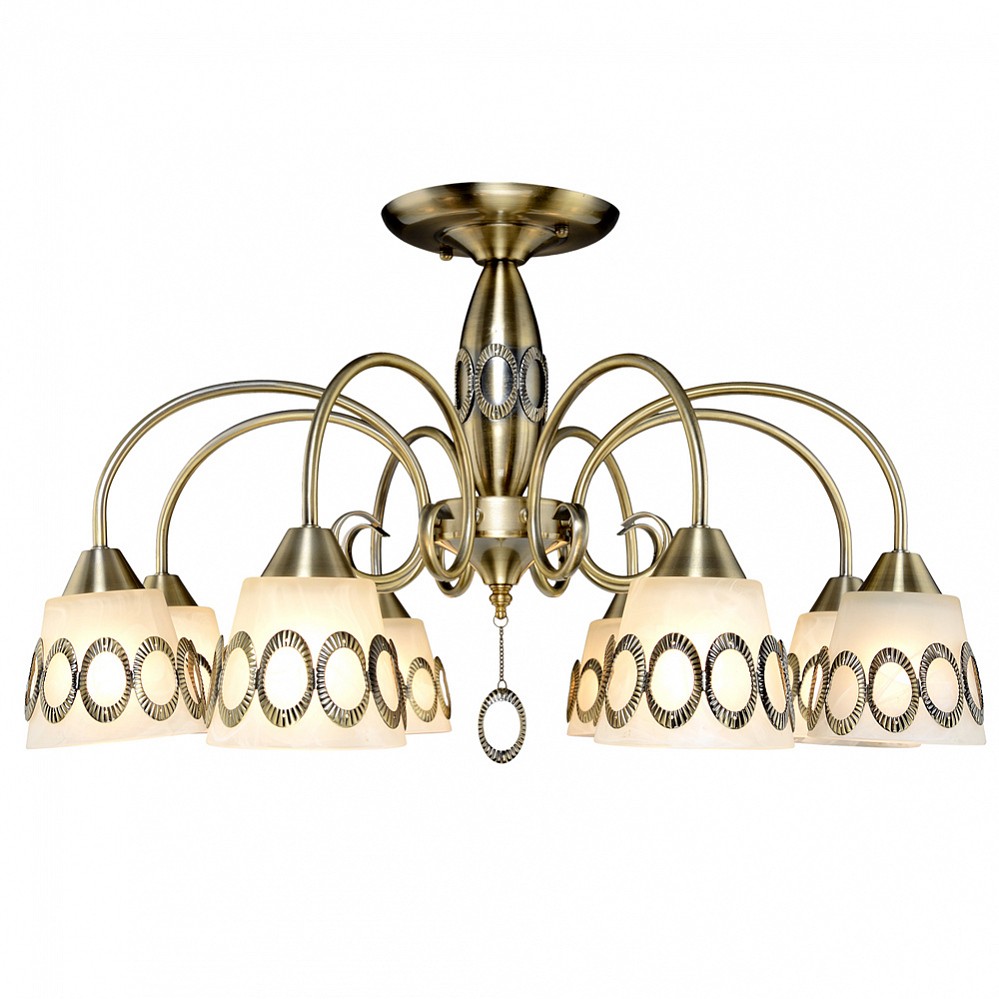 Потолочная люстра Максисвет 4142 1-4142-8-AB E27