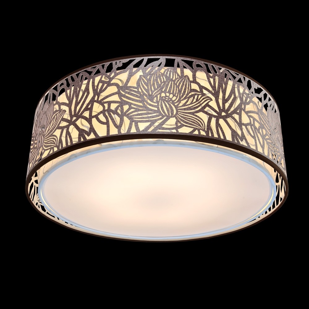 Светильник с цветочками 6503 1-6503-6-CR E27 Максисвет