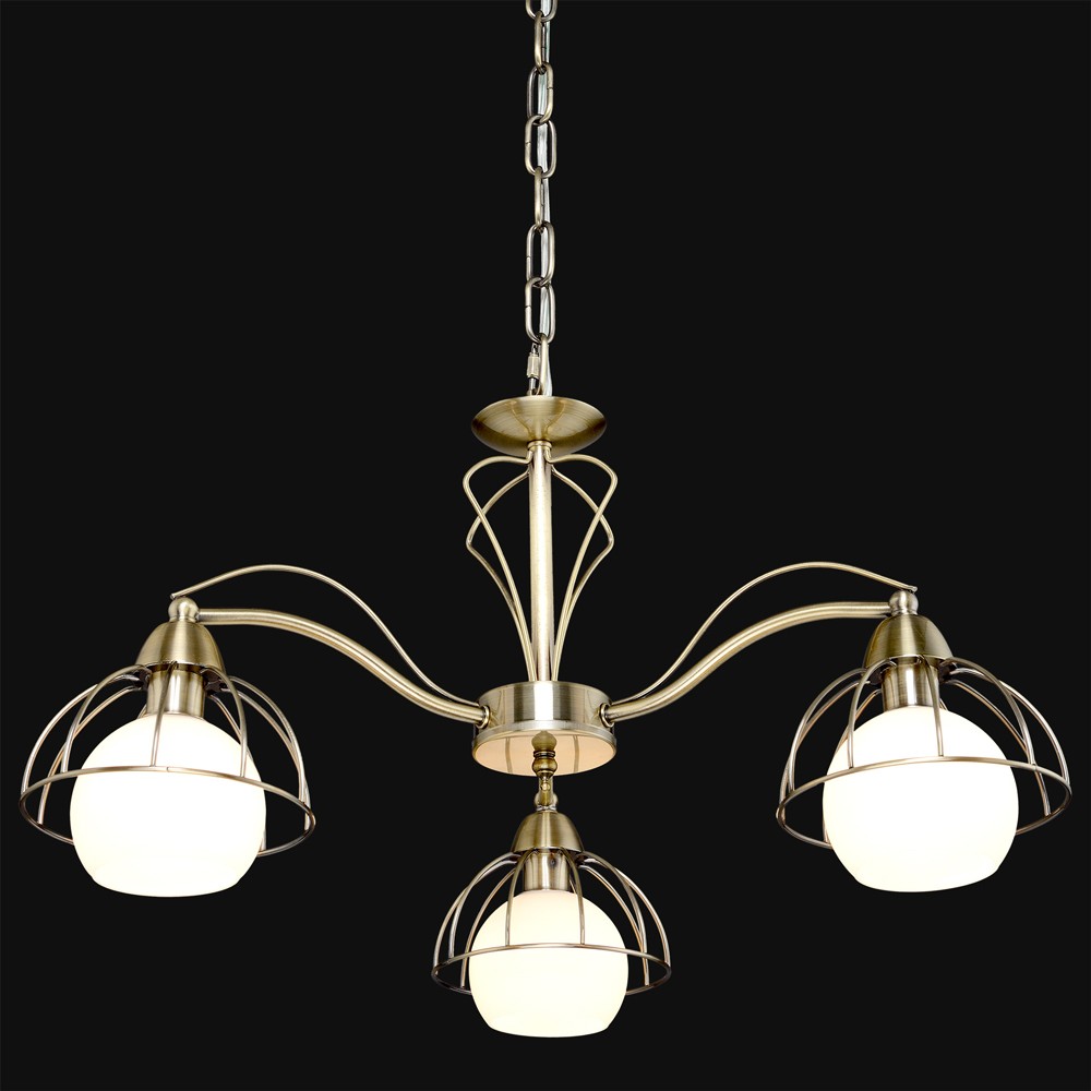 Подвесная люстра Максисвет 2-4154-3-AB E14