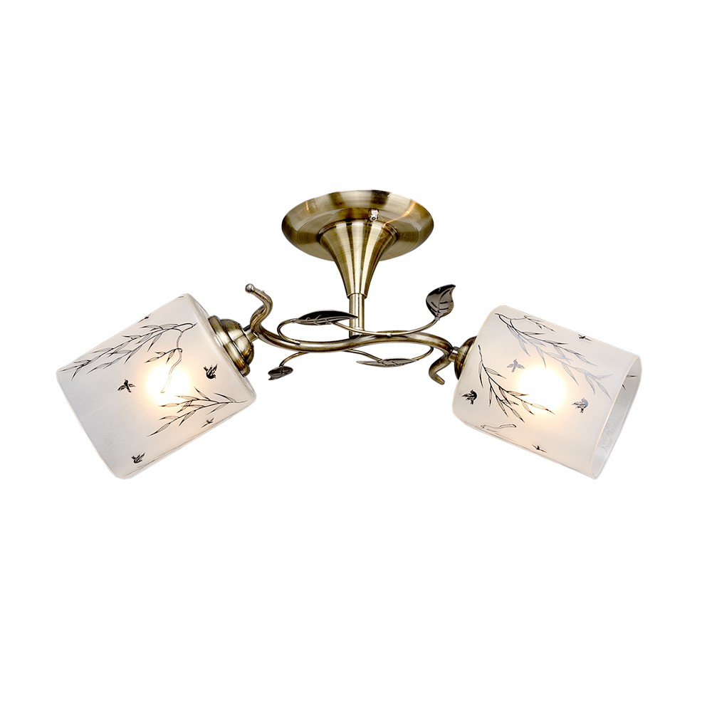 Потолочная люстра Максисвет 8650 1-8650-2-AB Е27