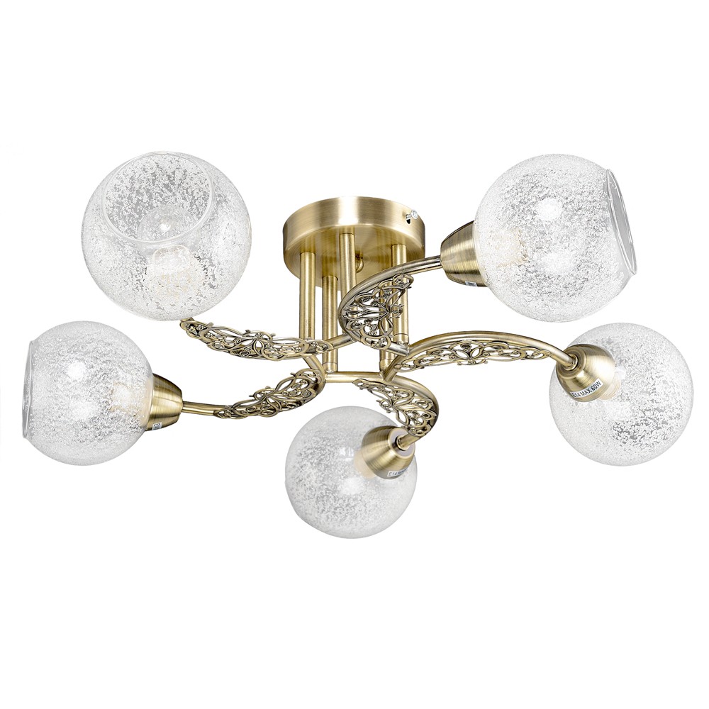 Потолочная люстра Максисвет 9303 1-9303-5-AB E14