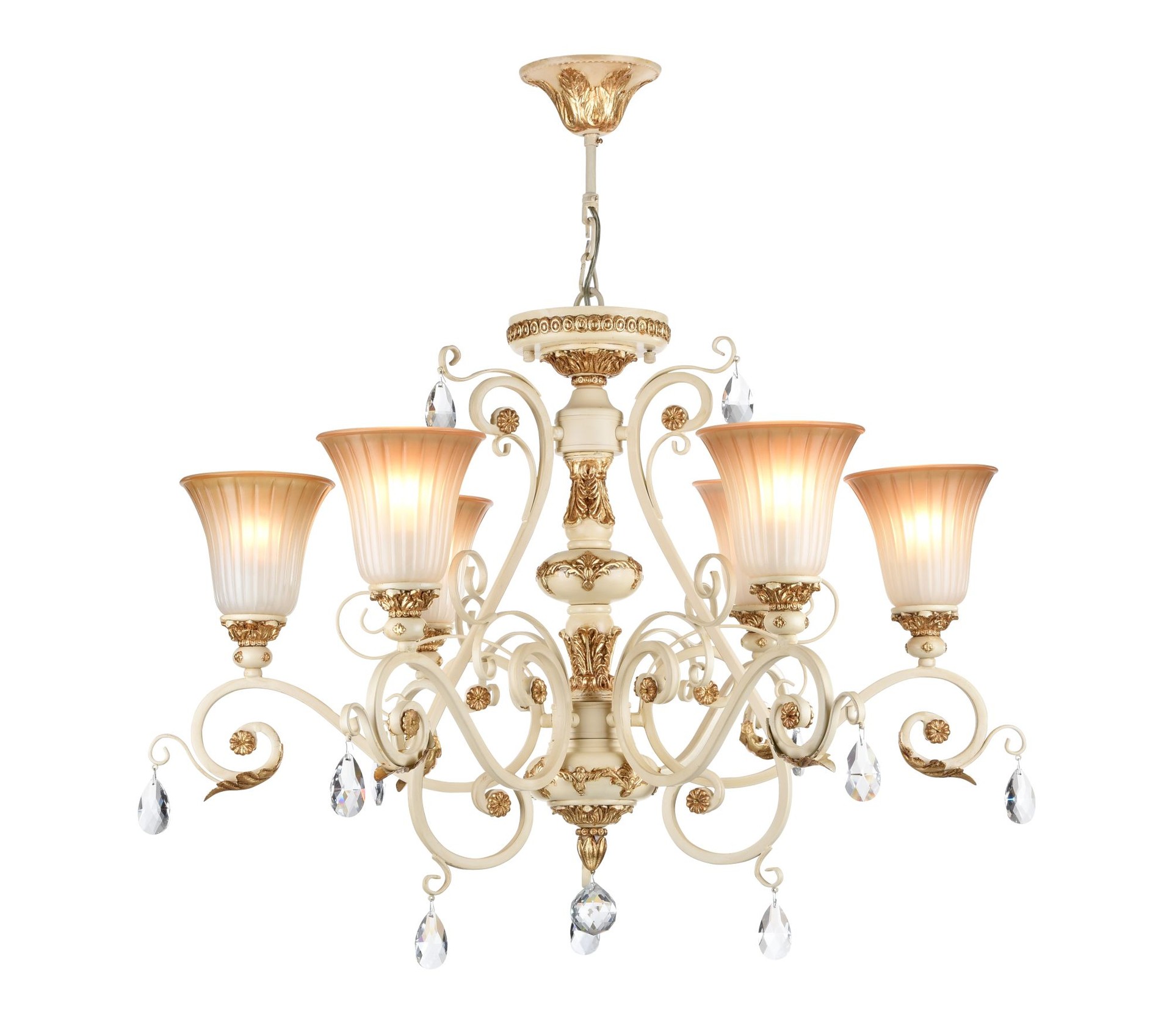 Подвесная люстра Freya Symphony FR2333-PL-06-BG