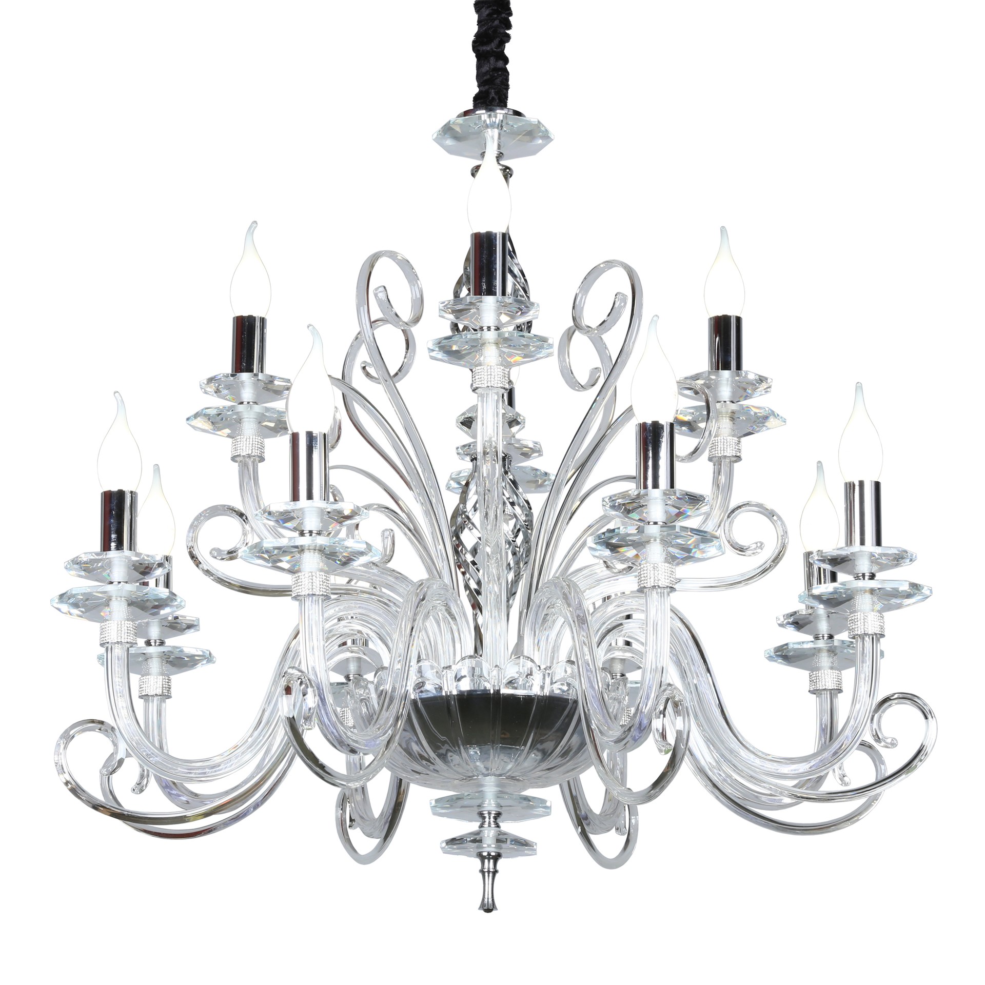 Люстра многоярусная Azzagulta OML-70303-12 Omnilux