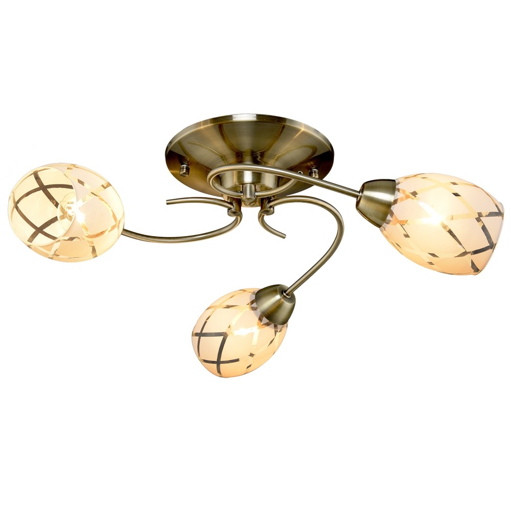 Потолочная люстра Максисвет 8837 1-8837-3-AB E27