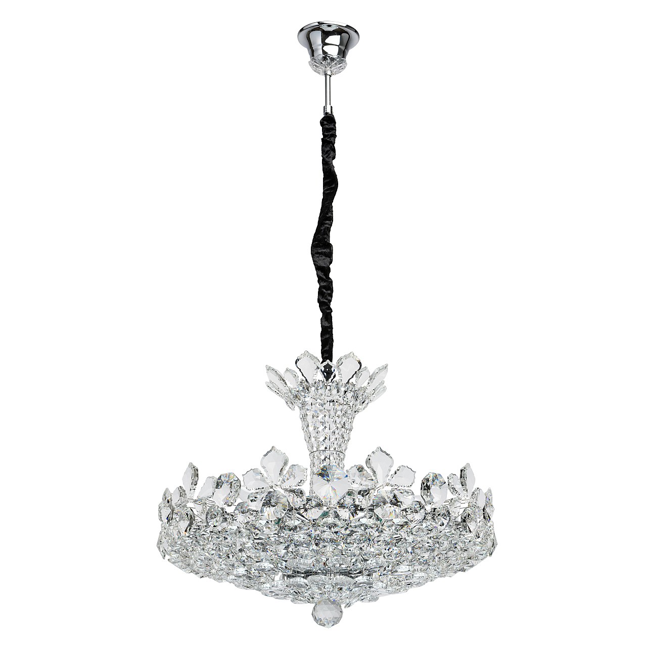 Подвесная хрустальная люстра Лаура MW Light 345010814