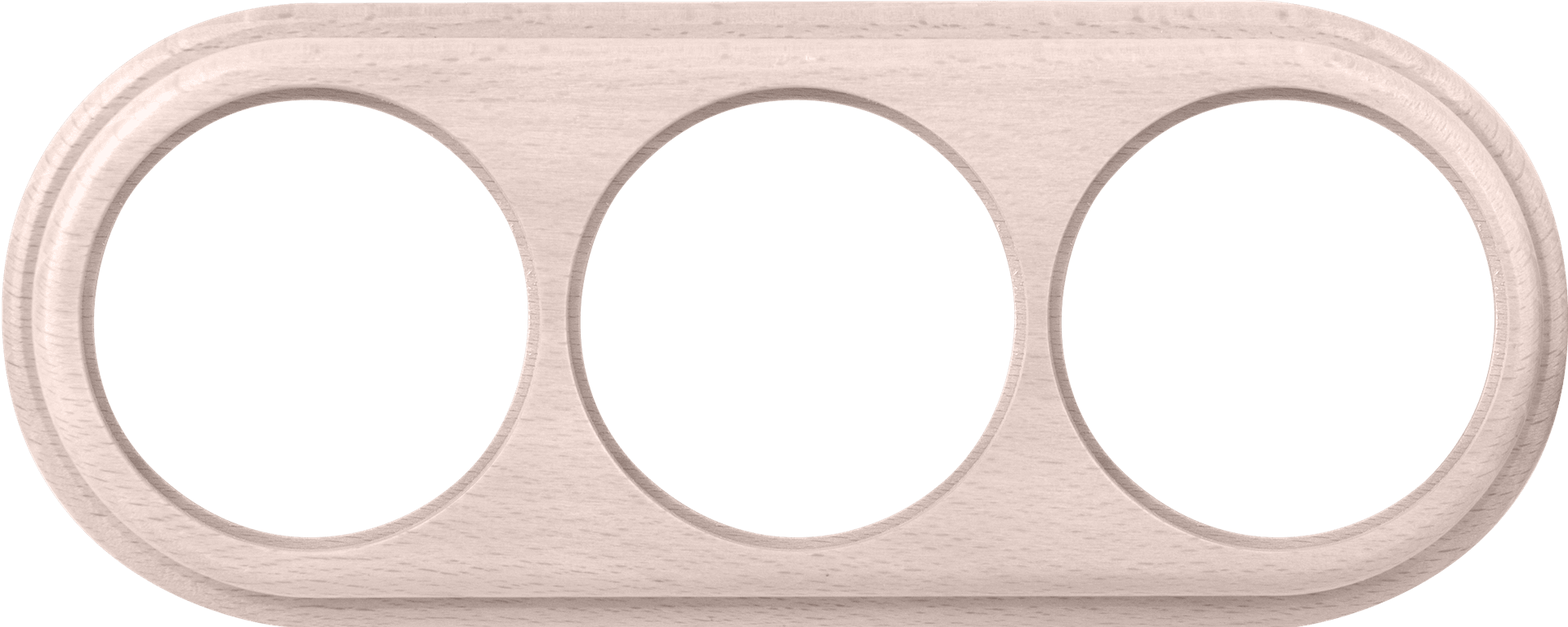 Рамка Werkel WL15-frame-03 / Рамка на 3 поста (беленый дуб)