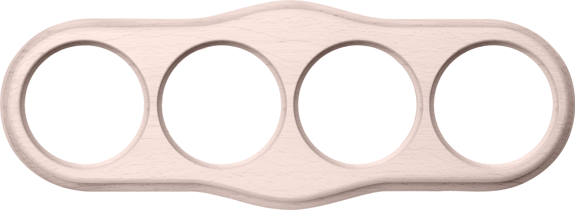 Рамка Werkel WL20-frame-04 / Рамка на 4 поста (беленый дуб)