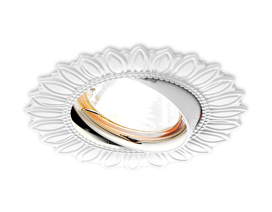 Встраиваемый светильник с узорами Classic 744 W Ambrella