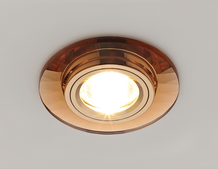 Встраиваемый светильник Ambrella Classic 8160 BR