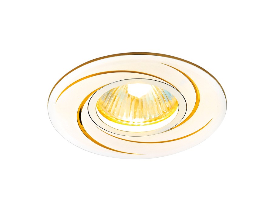 Встраиваемый светильник с узорами Classic A506 AL/G Ambrella