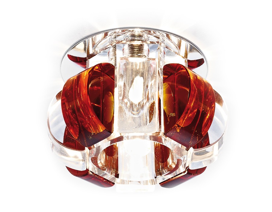 Встраиваемый светильник Ambrella Design D1057 CL/PI/G