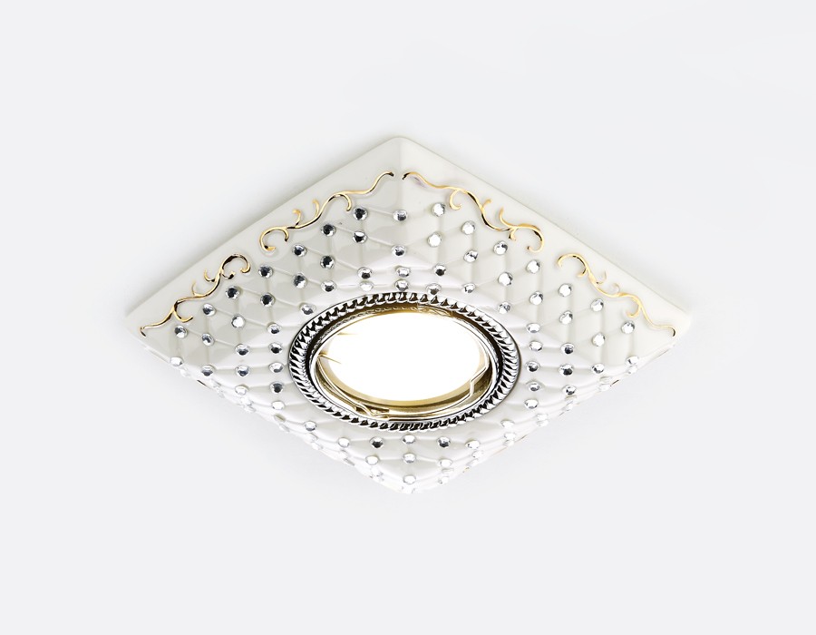 Встраиваемый светильник с узорами Design D5522 W/CH Ambrella