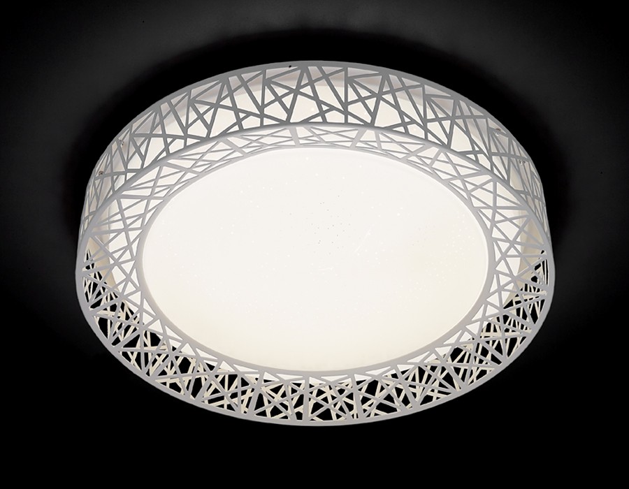 Светильник потолочный Ambrella Orbital Design F122 WH 72W D450