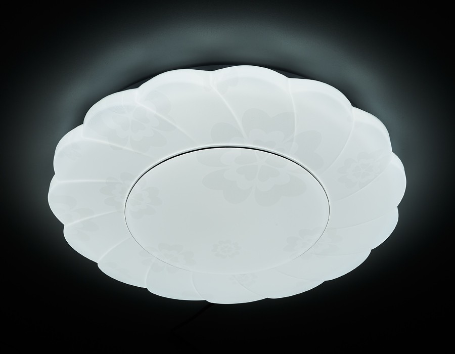 Потолочный светодиодный светильник Ambrella Orbital Design F146 WH 96W D500