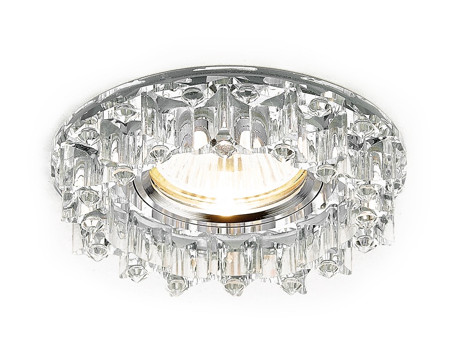 Встраиваемый светильник Ambrella Crystal K370 CH