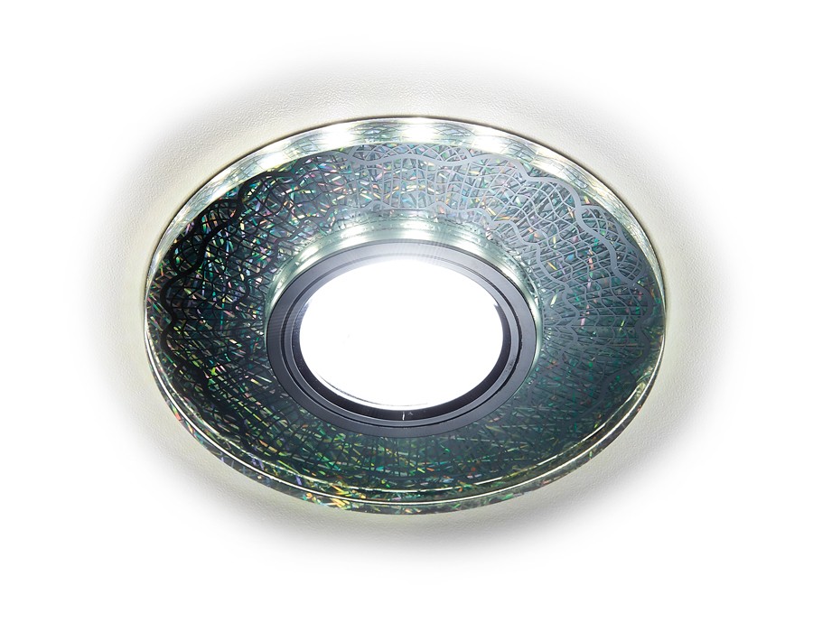 Встраиваемый светильник с узорами Led S175 PR/CH Ambrella