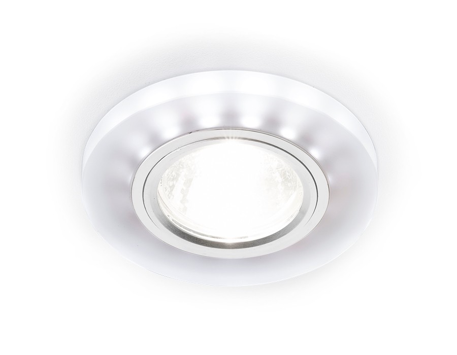 Встраиваемый светильник Ambrella Led S214 WH/CH/WH