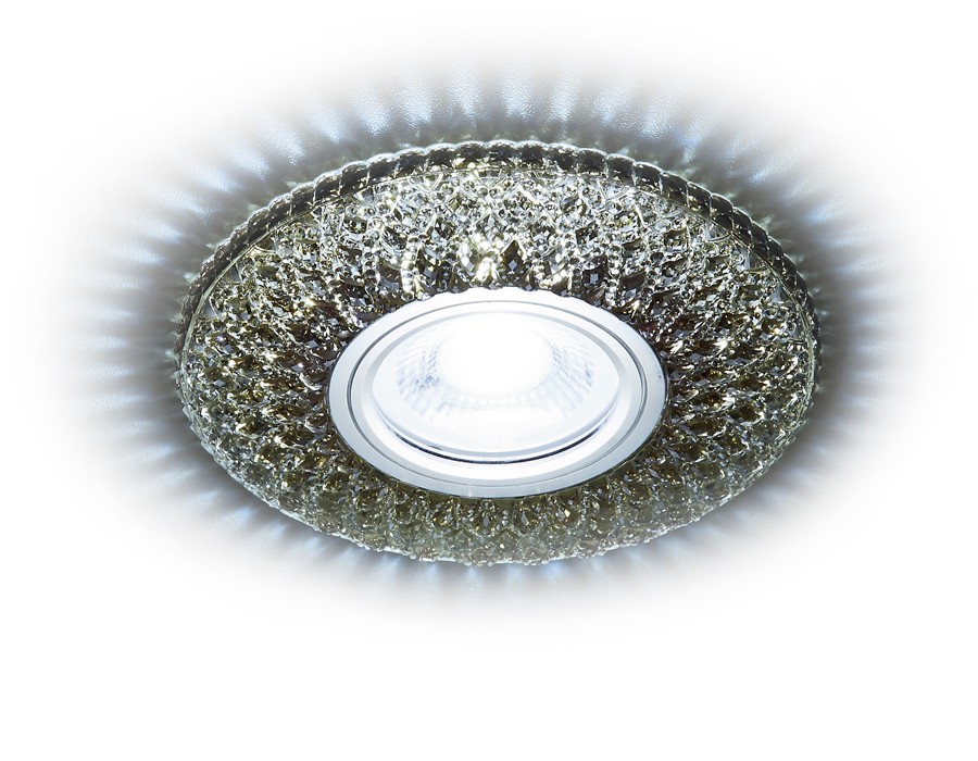 Встраиваемый светильник Ambrella Led S333 BK/CLD