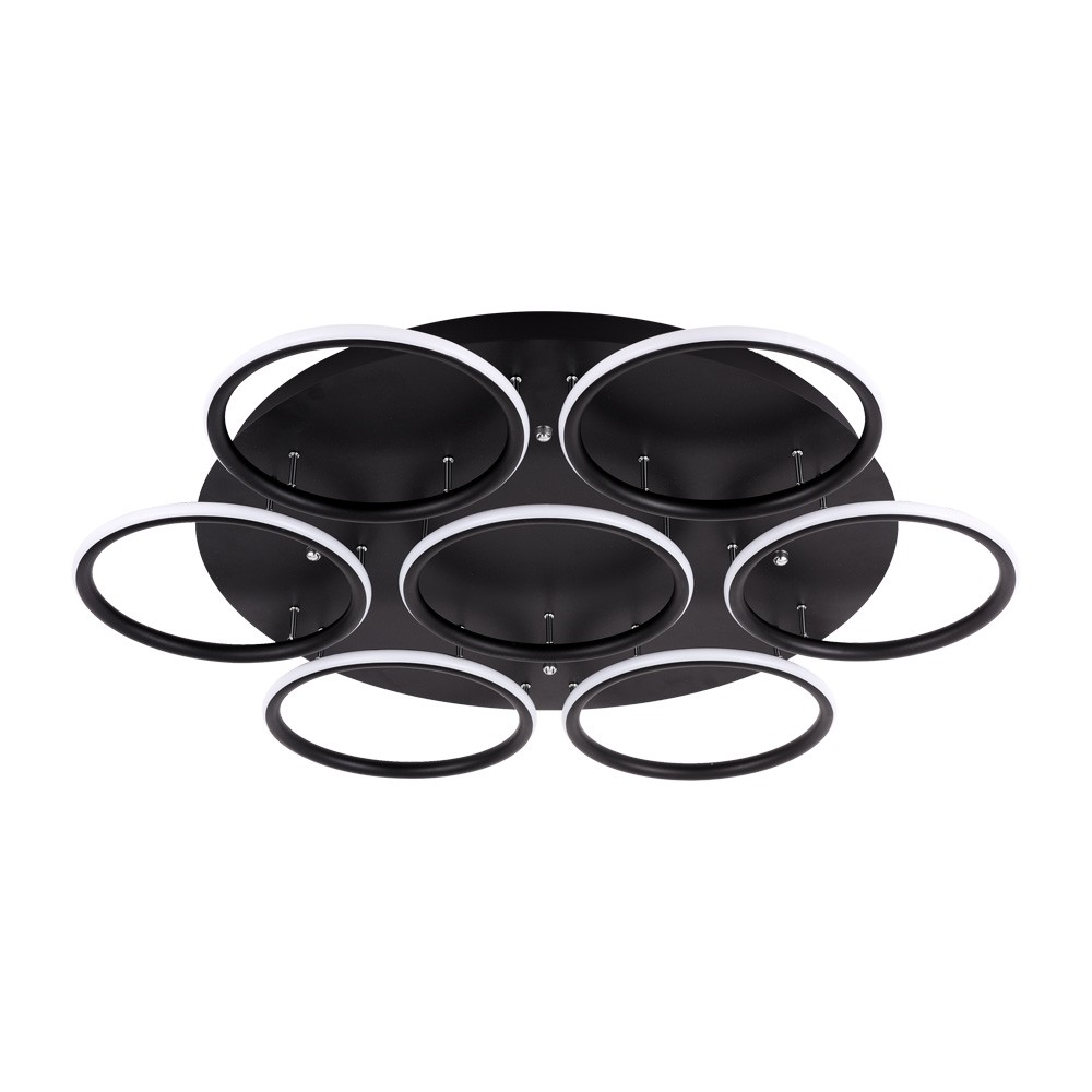 Потолочная люстра Arte Lamp Rapid A2500PL-7BK