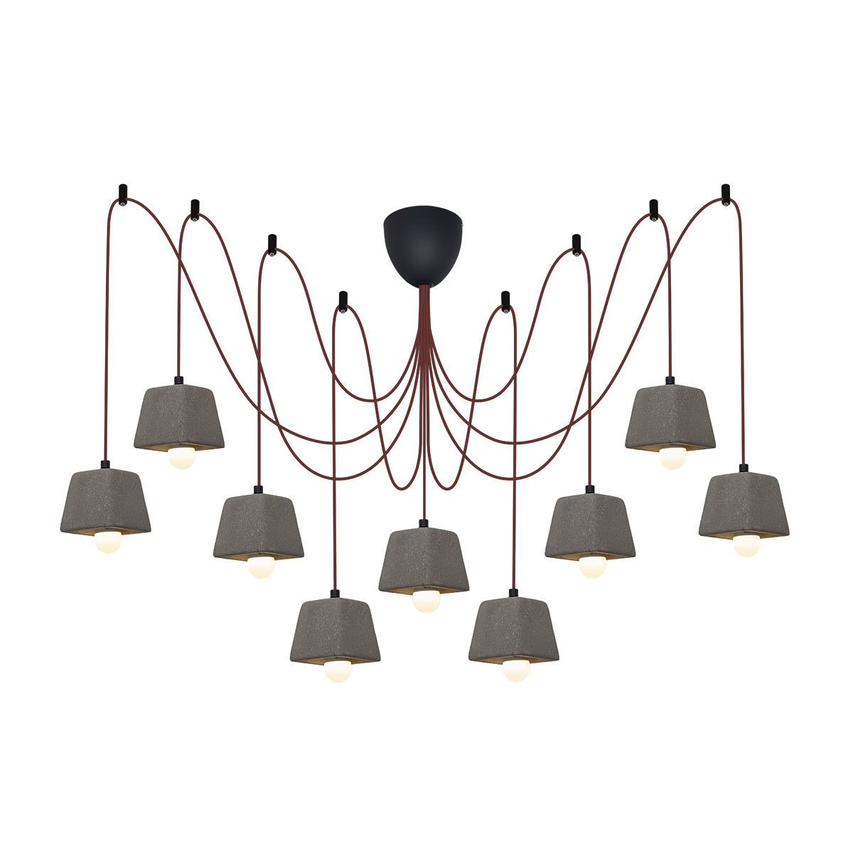 Светильник в форме паука Concrete LOFT1165/9 Loft It