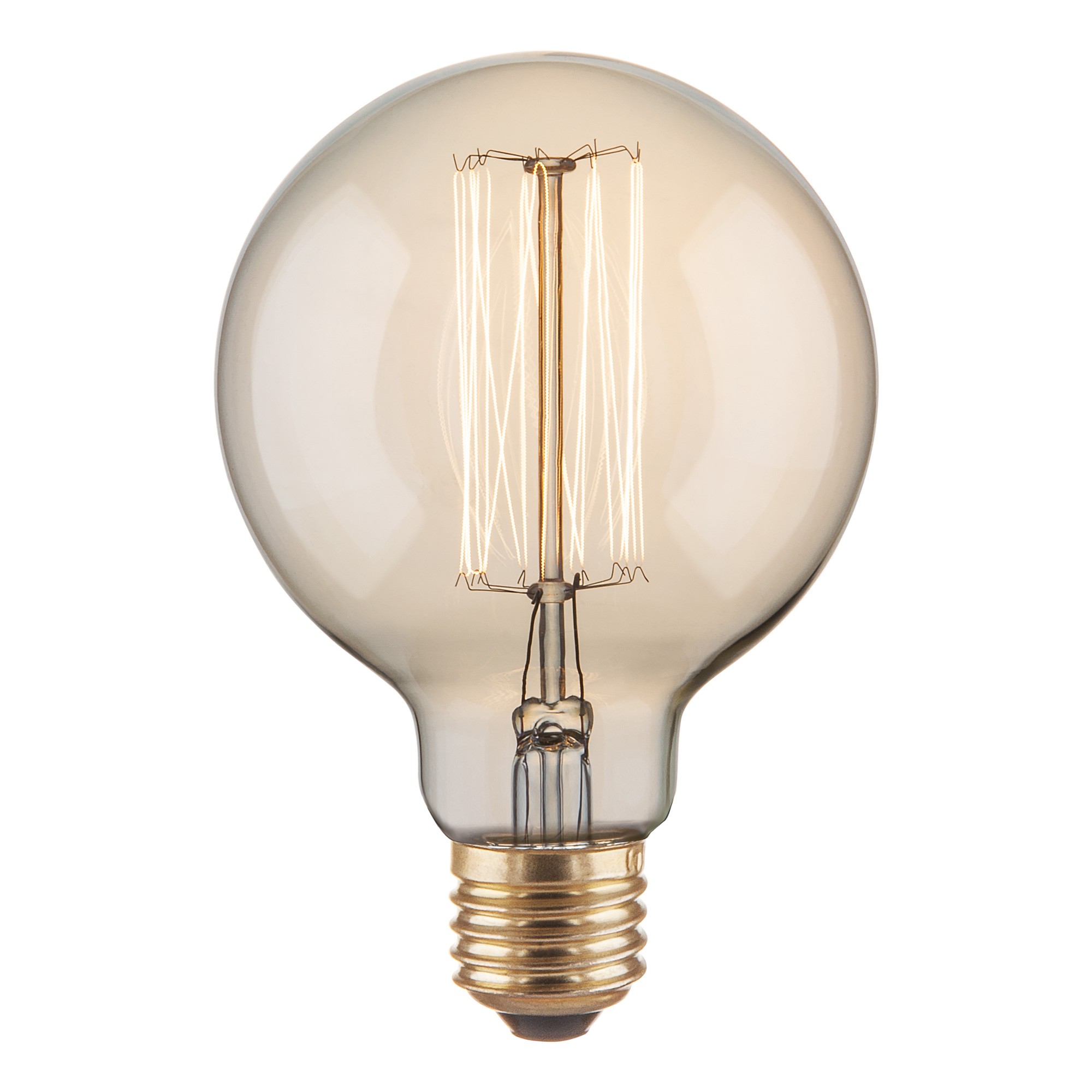 Ретро лампа Eurosvet Filament лампочка Эдиссона G95 60W