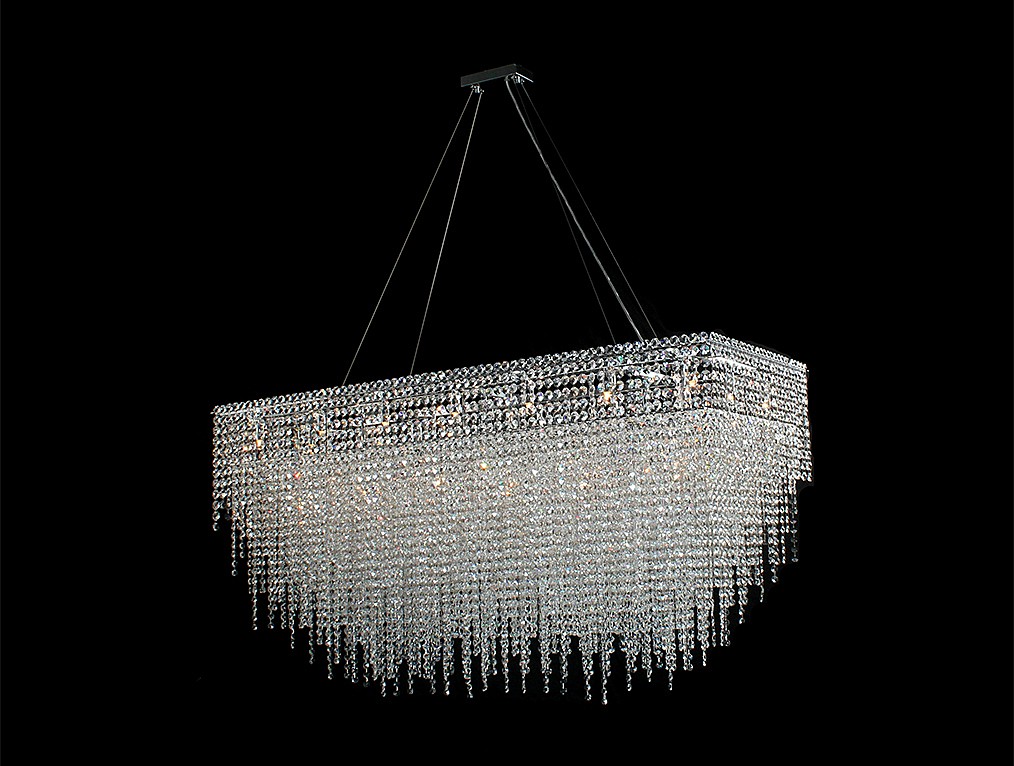 Подвесная хрустальная люстра 10900 Newport 10928/C