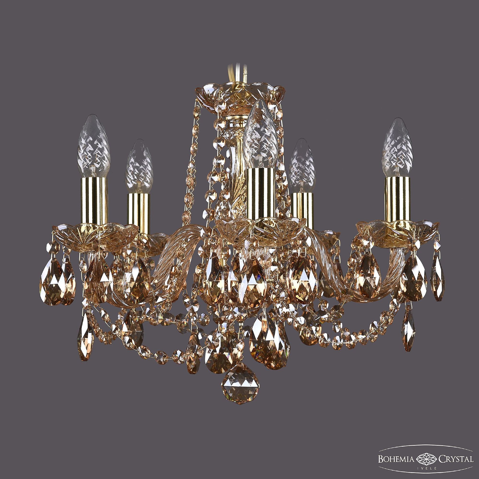 Подвесная хрустальная люстра 1402 Bohemia 1402/5/141 G M721