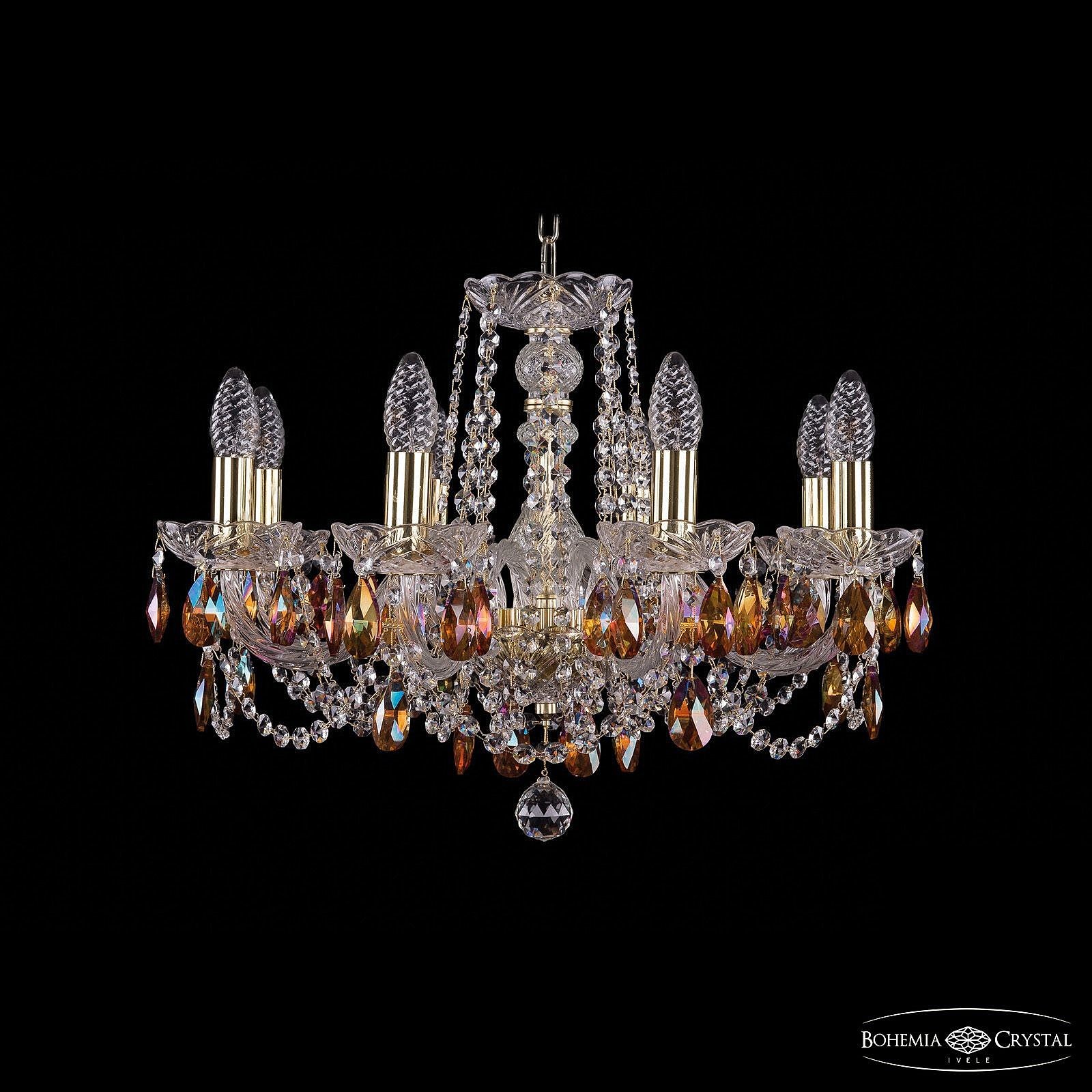 Подвесная хрустальная люстра 1402 Bohemia 1402/8/195 G K711