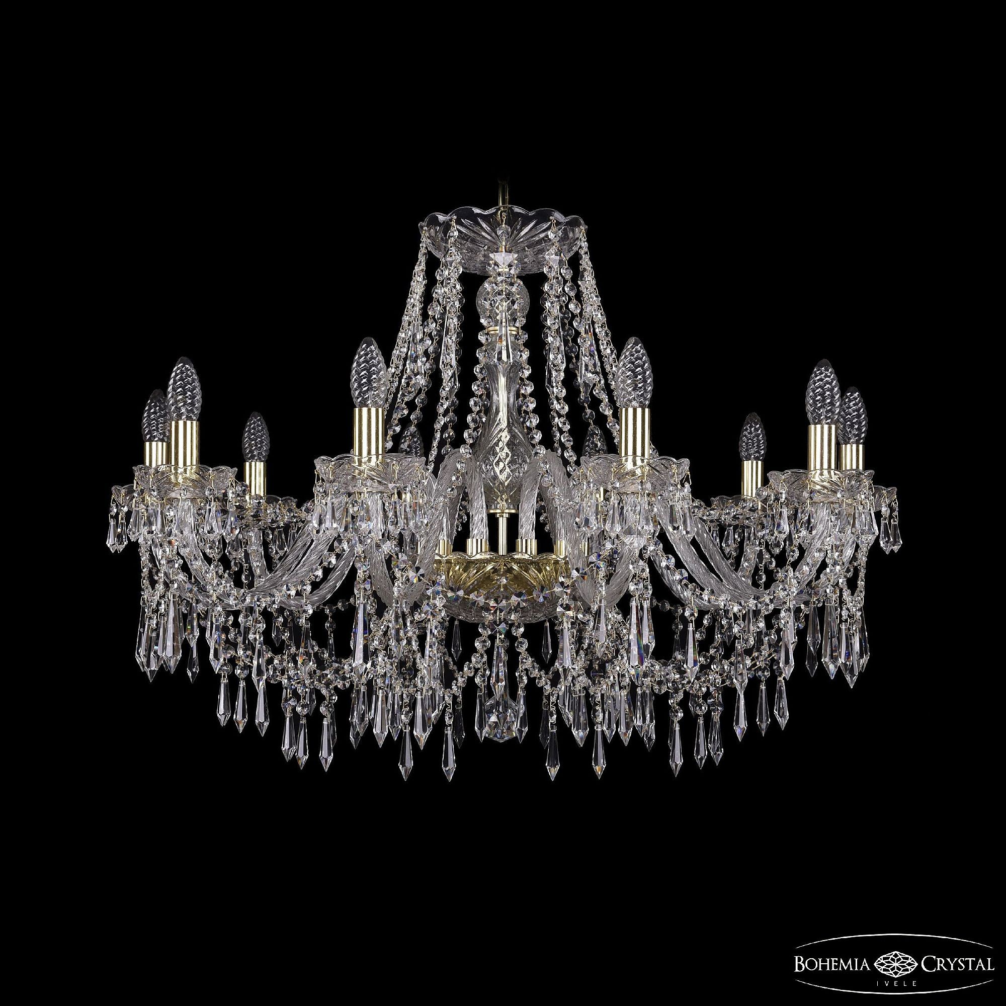 Подвесная хрустальная люстра 1403 Bohemia 1403/10/300 G