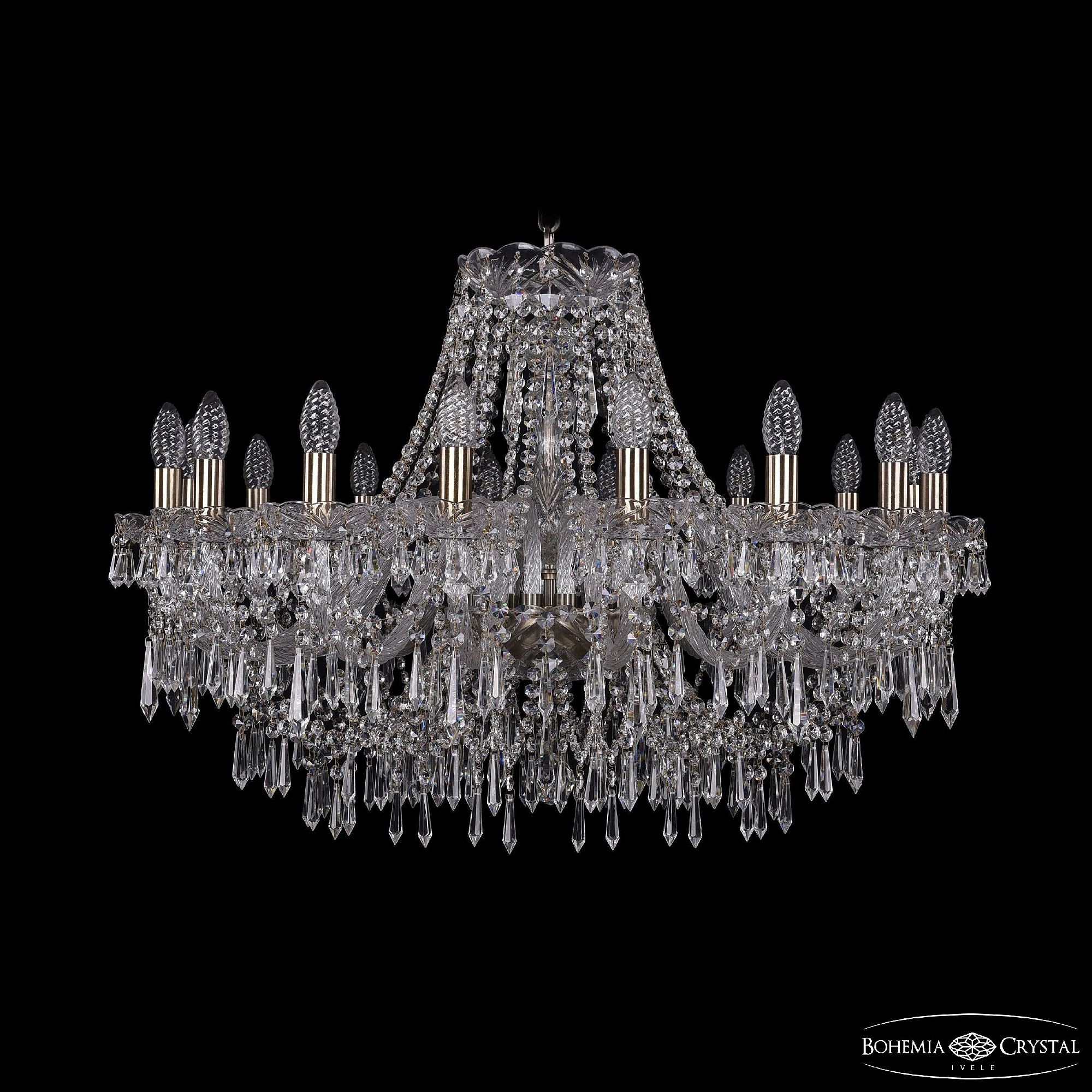 Подвесная хрустальная люстра 1403 Bohemia 1403/16/300 Pa