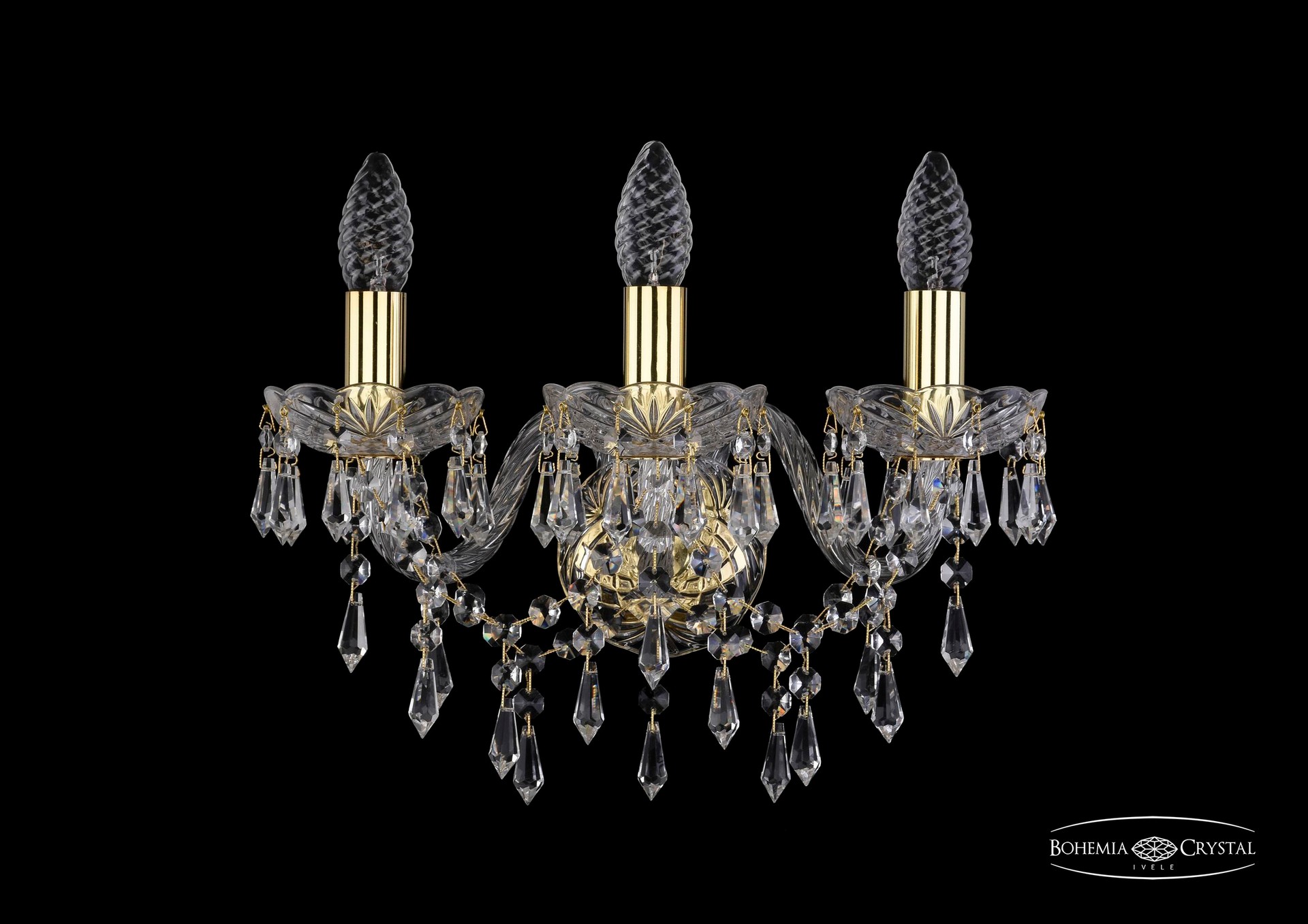 Настенное бра Bohemia 1403 1403B/3/141/G