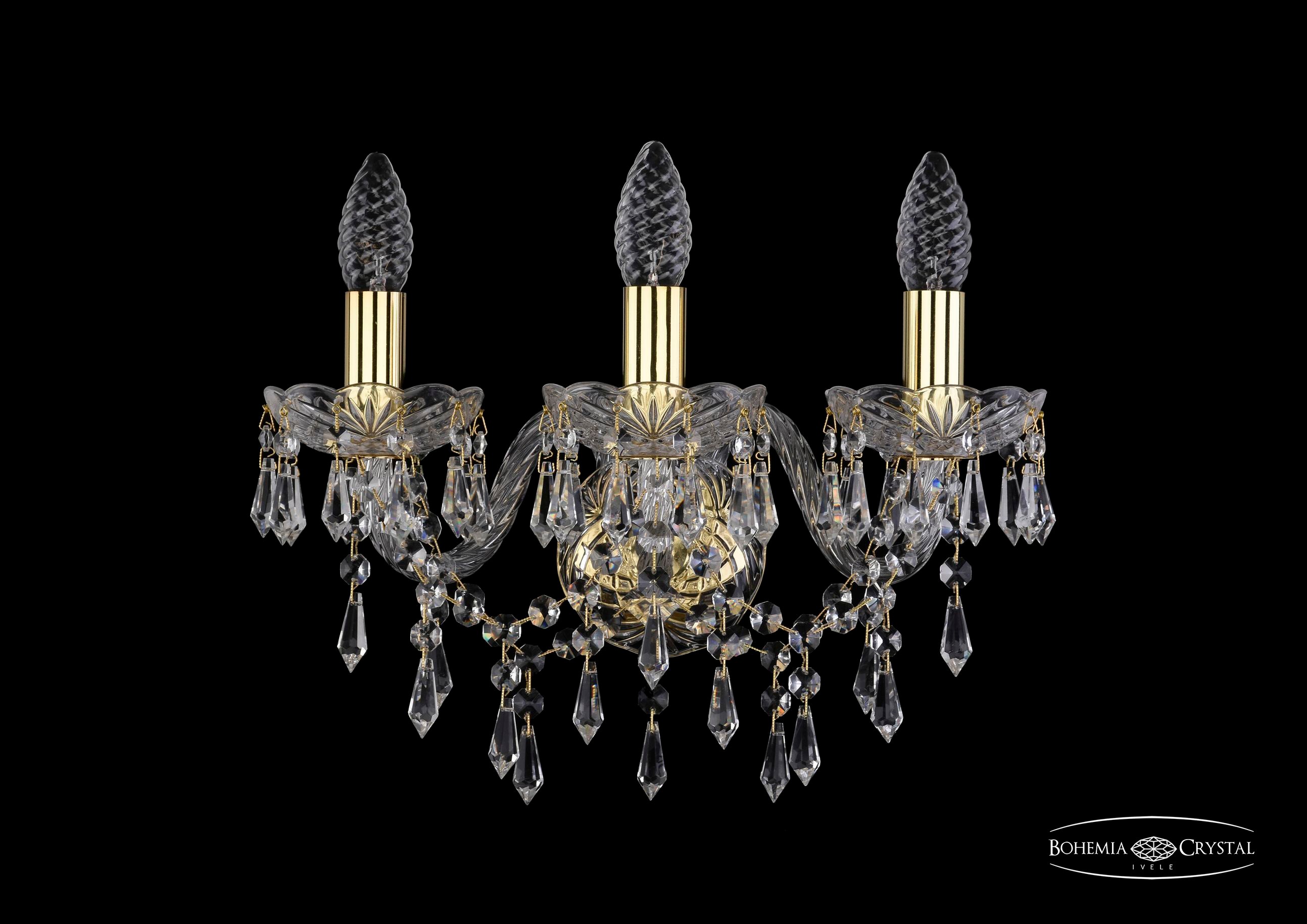 Настенное бра Bohemia 1403 1403B/3/141/G